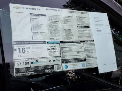 2026 Chevrolet Suburban LS