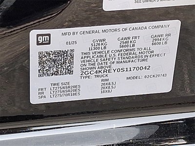 2025 Chevrolet Silverado 2500 HD High Country