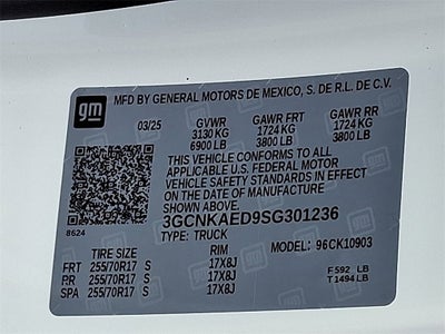 2025 Chevrolet Silverado 1500 WT