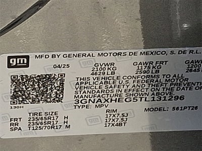 2026 Chevrolet Equinox LT