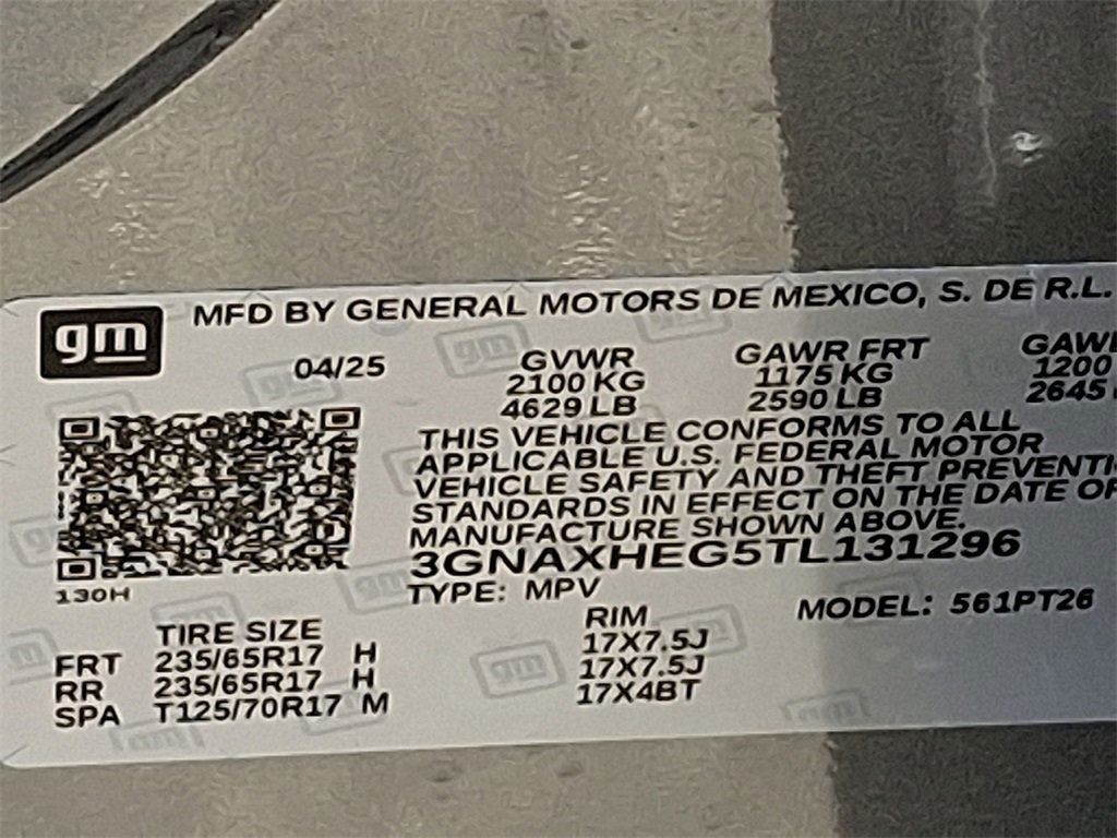 2026 Chevrolet Equinox LT