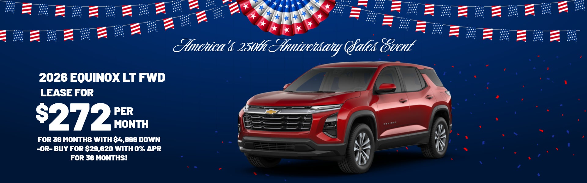 2026 Equinox Special Offer