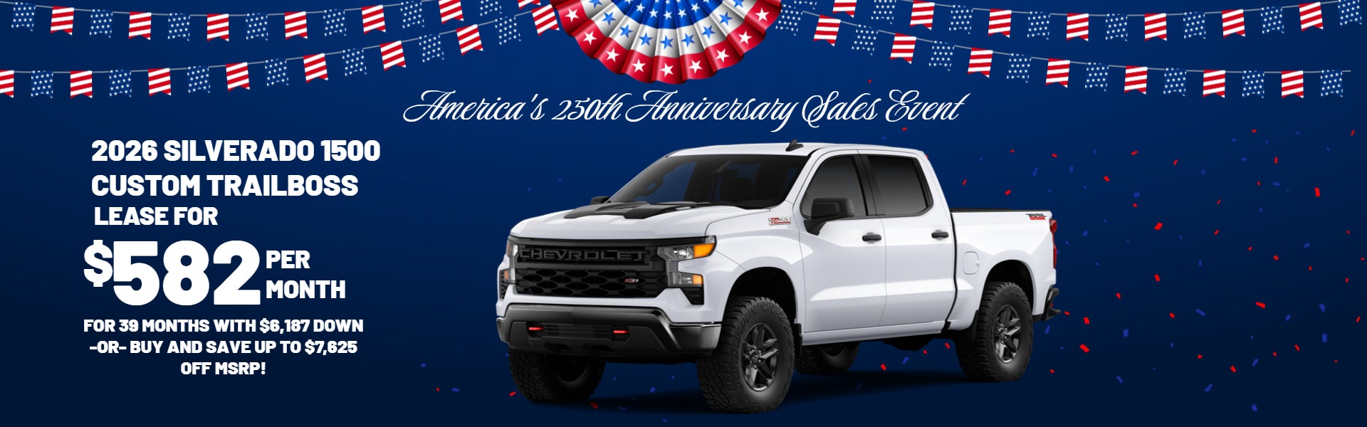 2026 Silverado 1500 Special Offer