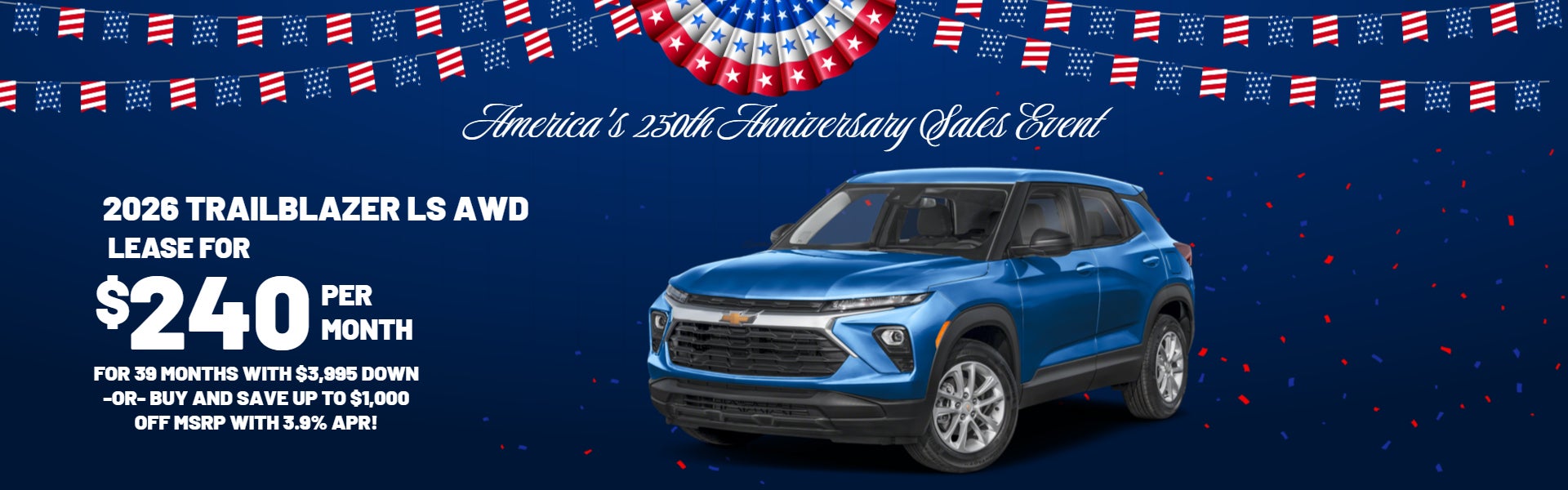 2026 Trailblazer Special Offer