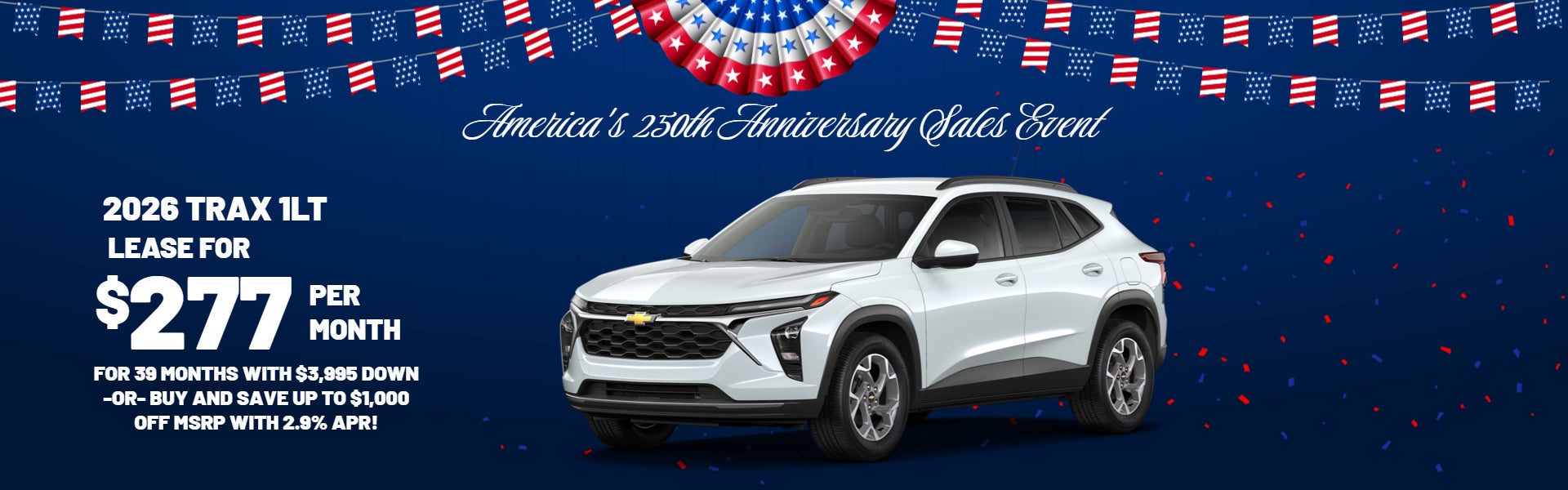 2026 Trax Special Offer